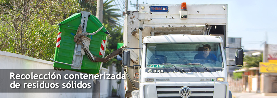 Recolección contenerizada de residuos solidos
