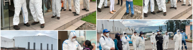 Personal operativo recibe kits de alimento